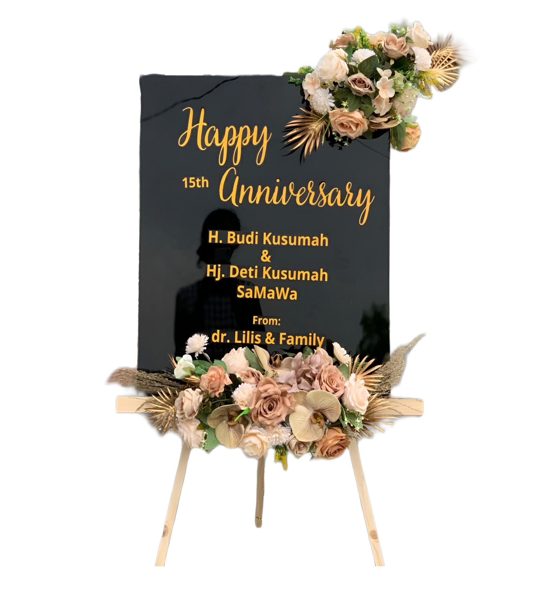 Papan Bunga Akrilik Jenar